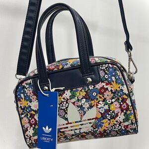 Adidas Originals x Liberty London Mini Bowling Bag Floral Crossbody